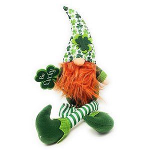 Leprechaun Irish St. Patrick's Day Be Lucky Gnome Plush 20"
